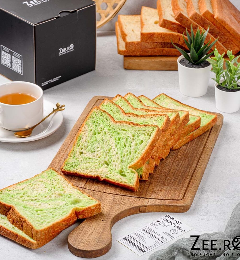 Zeero Pandan Almond Bread Dairy Free